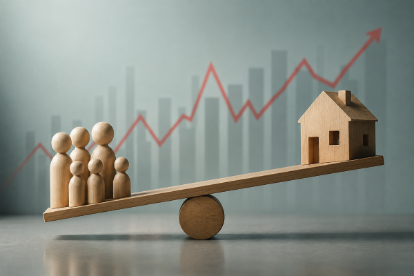 Bajan las ventas de vivienda